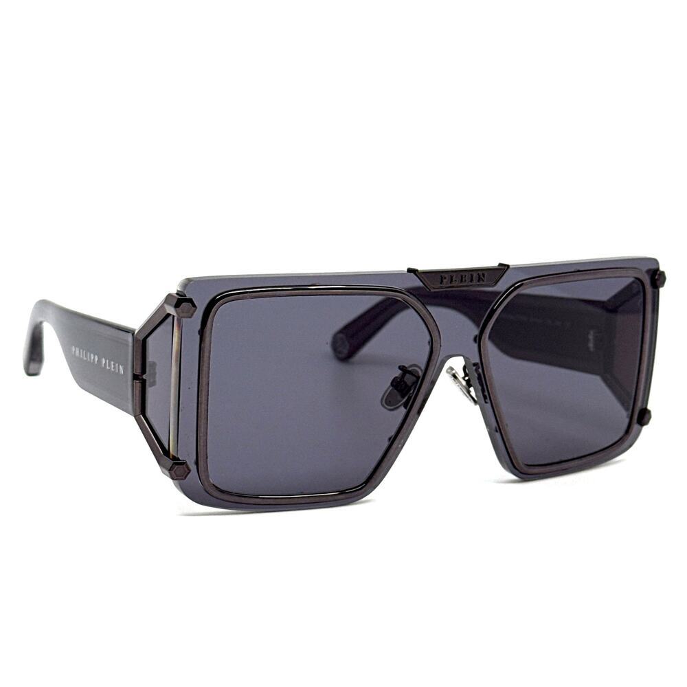 New! PHILIPP PLEIN Sunglasses PLEIN REVOLUTION SPP096 Col.0I86, Authentic